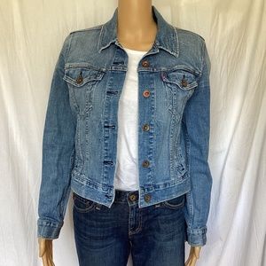 Levi's Classic Crop Denim Jacket M